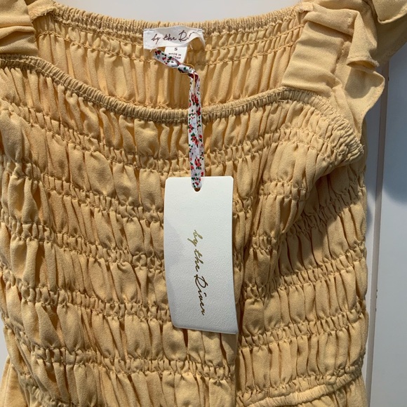 Yellow summer dress with ruffled straps from Nordstrom - Picture 7 of 7